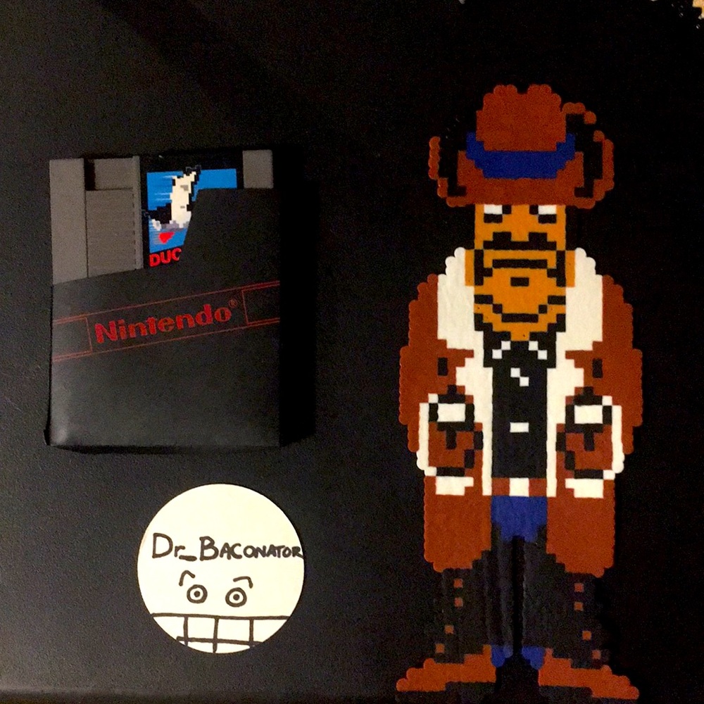 Wild Gunman Perler Art